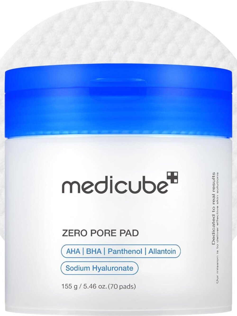 medicube Toner Pads Zero Pore Pad 2.0 for Exfoliation and Pore Care